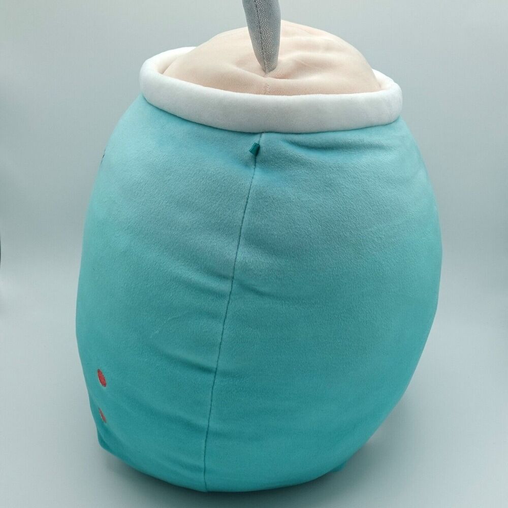 Squishmallows 12” Jakarria The Blue Boba Tea Plush Kellytoy - Picture 4 of 7